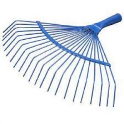 Грабли веерные проволочные порошковая окр. 18 зубьев
