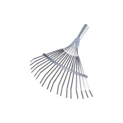 Грабли веерные пластинчатые оцинкованные 22 зуба