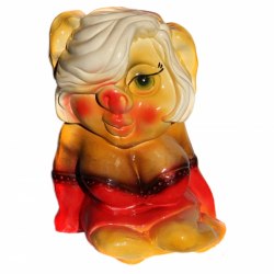 Садовая фигурка из гипса Хрюша-модница (300*210мм) 121