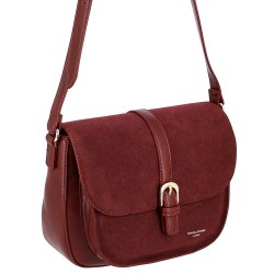 Сумка женская David Jones CM7766 бордовая