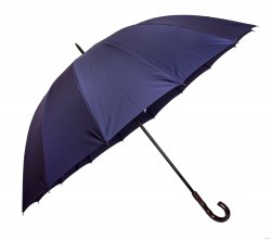 Зонт трость мужской 16 спиц Balenciaga C-2 синий