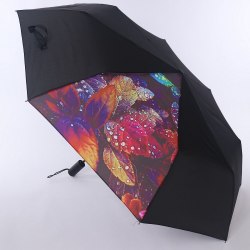 Зонт женский Nex 33941 листья