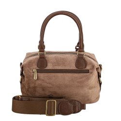 Сумка женская David Jones 7644 чёрная, коричневая