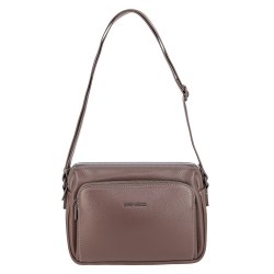 Сумка женская David Jones CM7429-1 коричневая, чёрная, кофе