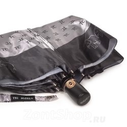 Зонт мужской Три слона 3888 серебро