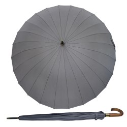 Зонт мужской Ame Yoke L 24 серый