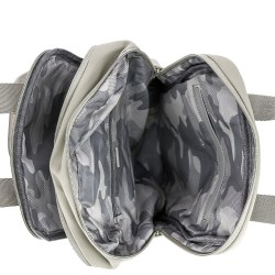 Рюкзак David Jones CM7697 серый, чёрный