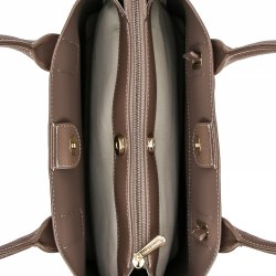 Сумка женская David Jones CM7744 бордовая, черная