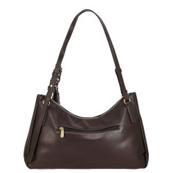 Сумка David Jones CM8677 чёрный, темно- коричневый