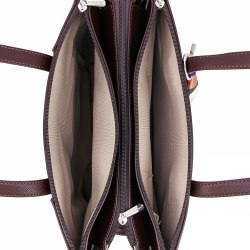 Сумка David Jones CH21033-7 чёрный, темно- коричневый
