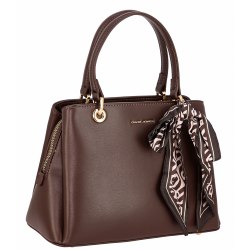 Сумка David Jones CM8554 темно- коричневый, бордовый