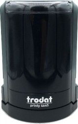 Печать на автоматической оснастке TRODAT 4645, D=45 mm (клише - резина)