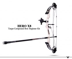 Блочный лук Sanlida Hero X8 Compound Bow beginner KIT