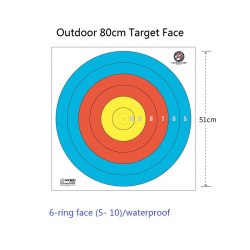 Мишень водонепроницаемая Sanlida X10 Polyster Target Face