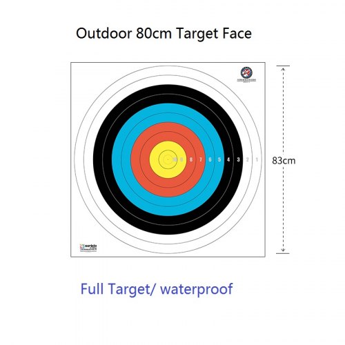 Мишень водонепроницаемая Sanlida X10 Polyster Target Face