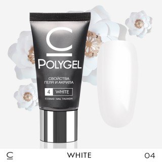 Полигель (PolyGel) Cosmo №4 Белый