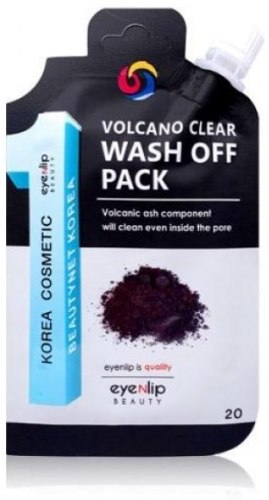 Маска очищающая с вулканическим пеплом EYENLIP VOLCANO CLEAR WASH OFF PACK 20гр