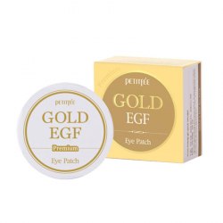Гидрогелевые патчи от морщин вокруг глаз с золотом и EGF PETITFEE Premium Gold & EGF Eye Patch