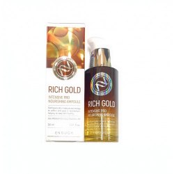 Сыворотка ENOUGH Rich Gold Intensive Pro Nourishing Ampoule 30мл