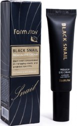 Премиум-крем для глаз с муцином черной улитки FARMSTAY Black Snail Premium Eye Cream 50 ml