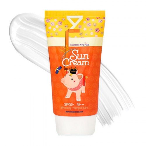 Крем для лица солнцезащитный ELIZAVECCA Sun Cream SPF 50+ 50мл