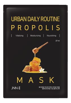 Маска тканевая с прополисом JUNGNANI URBAN DAILY ROUTINE PROPOLIS MASK 27мл