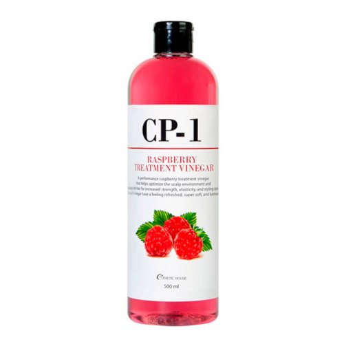 Кондиционер-ополаскиватель на основе МАЛИНОВОГО УКСУСА ESTHETIC HOUSE CP-1 RASBERRY TREATMENT VINEGAR, 500 мл