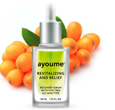 Сыворотка для лица восстанавливающая AYOUME Vita Tree Revitalizing-&-Relief serum 30мл