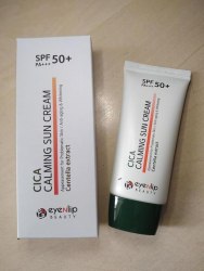 Солнцезащитный крем с центеллой EYENLIP Cica Calming Sun Cream SPF 50 +++ 50ML