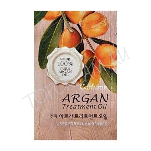 Масло аргановое для волос пробник WELCOS Confume Argan Treatment Oil Pouch
