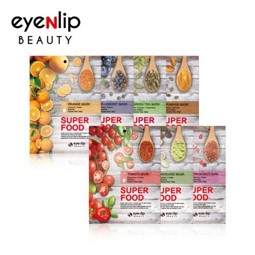 Маска на тканевой основе EYENLIP Super Food Mask 23мл (Ю. Корея)