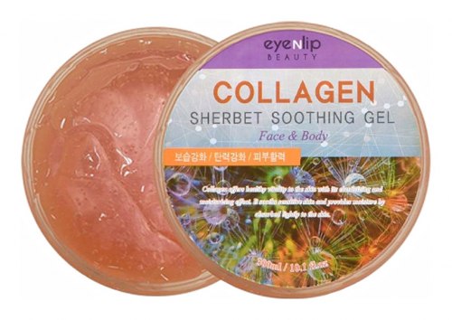 Гель для тела универсальный успокаивающий EYENLIP Collagen Sherbet Soothing Gel 300ml