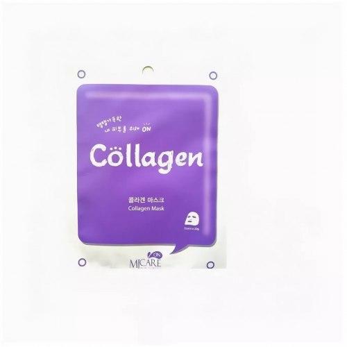 Маска тканевая для лица с коллагеном MIJIN MJ on Collagen mask pack 22гр