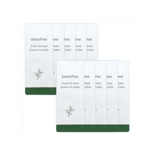 Лосьон-эссенция с зеленым чаем INNISFREE Green Tea Seed Essence-in-Lotion 1ml