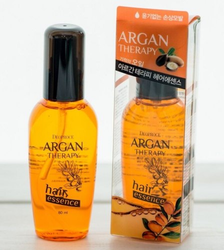 Эссенция для волос с аргановым маслом DEOPROCE ARGAN THERAPY HAIR ESSENCE 80мл
