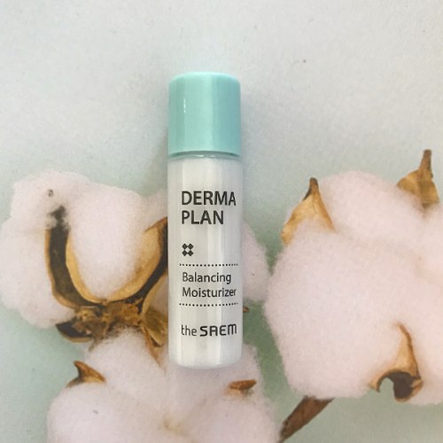 Лосьон увлажняющий для чувствительной кожи пробник THE SAEM DERMA PLAN Balancing Moisturizer 5ml