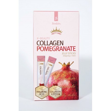 Желе с гранатом JINSKIN Collagen Pomegranate Jelly sticks (20g x 10EA)