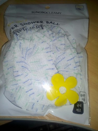 Мочалка для душа SUNGBOCLEAMY Flower shower ball 1шт