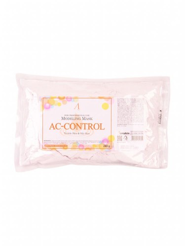 Маска альгинатная для проблемной кожи против акне ANSKIN AC Control Modeling Mask / Refill 240гр