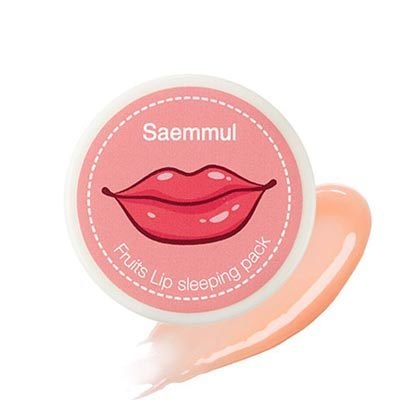 Маска для губ фруктовая ночная THE SAEM Saemmul Fruits Lip Sleeping Pack 9g