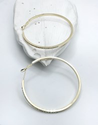 Серьги-кольца из стали 8 S-00266