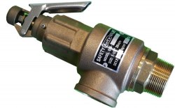 Предохранительный клапан Ду 25 (настройка 3 бар диапазон регулировки до 1-4 кгс/см)