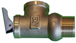 Предохранительный клапан ду20 мм давление сброса 2.0 кгс/см