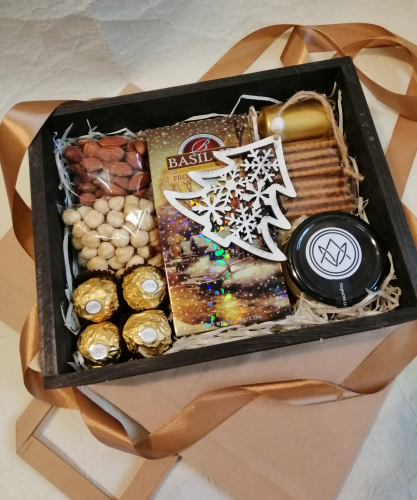 Подарочная коробка на Новый год - Подарункова коробка на Новий рік №630