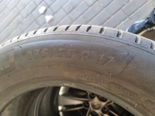 Комплект шин 235 55 R17 Michelin Primacy 4+ 18 -19г 22г6.5мм italy/germany