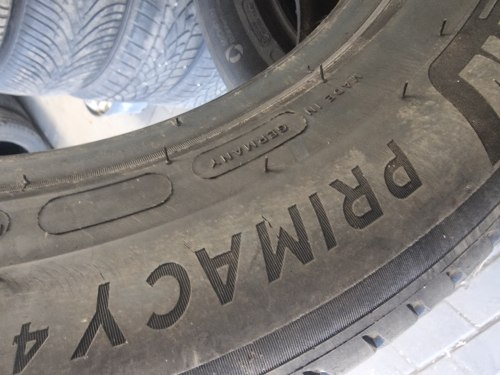 Комплект шин 235 55 R17 Michelin Primacy 4+ 18 -19г 22г6.5мм italy/germany