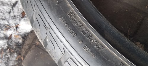 Пара шин 295 35 r21 Goodyear Ultragrip Performance gen1 6-7мм. 48.18г.