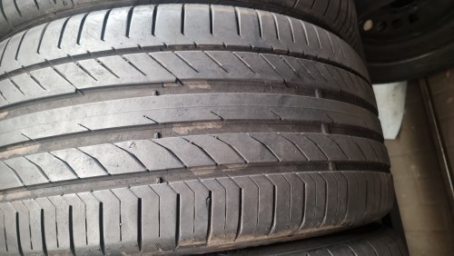 Комплект шин 255 45 R19 Continental ContiSportContact5 seal 7-8мм. 18г 23гОстаток 90%