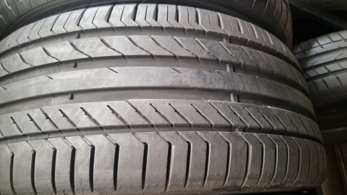 Комплект шин 255 45 R19 Continental ContiSportContact5 seal 7-8мм. 18г 23гОстаток 90%