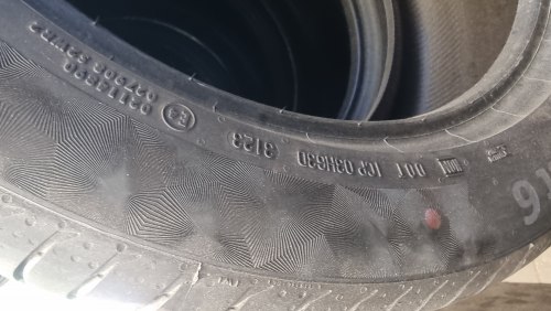 Комплект шин 235 50 R19 Continental Premium 6 23г. Сост.100% остаток нов.